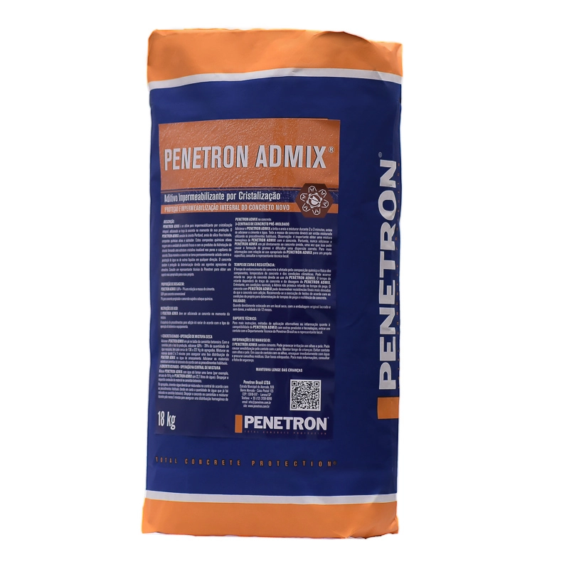 PENETRON ADMIX COM RASTREADOR SACO 18 KG PENETRON ADMIX COM RASTREADOR SACO 18 KG